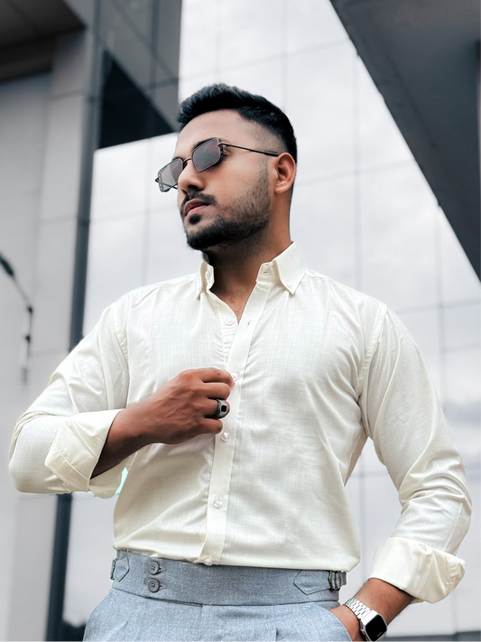 Ivory White Shirt