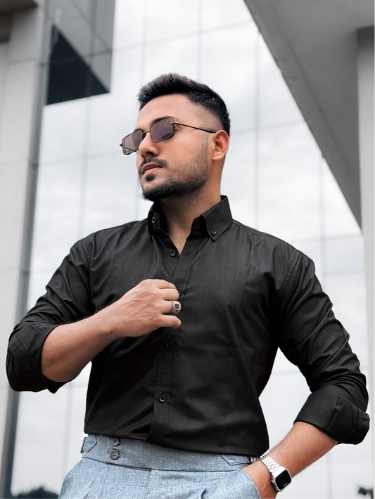 Charcoal Black Shirt